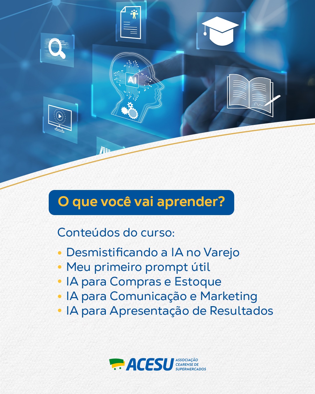 IA para Gestores de Supermercados: Do Zero à Ação - Imagem 3