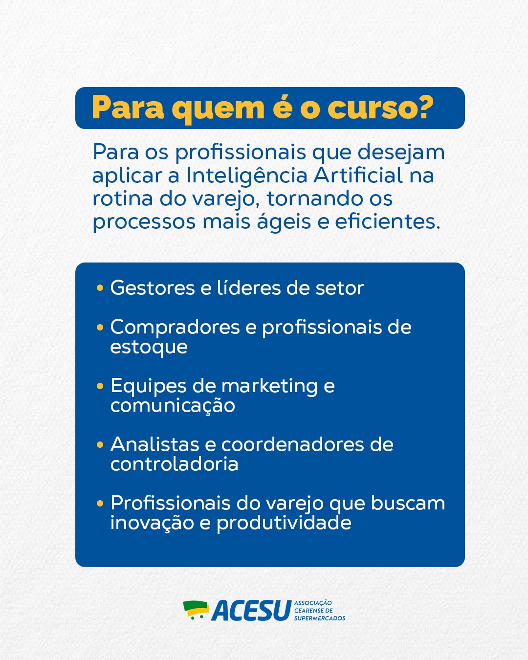 IA para Gestores de Supermercados: Do Zero à Ação - Imagem 5