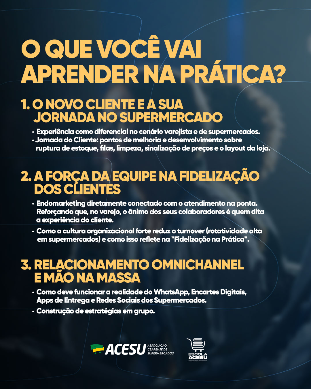 CURSO EXPERIÊNCIA QUE VENDE: COMO ENCANTAR O CLIENTE E GERAR RESULTADOS NO VAREJO - Imagem 3